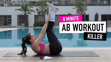 8 Min Killer Ab Workout 🔥 ⎮super Hard ⎮no Break⎮no Repeat ⎮ No