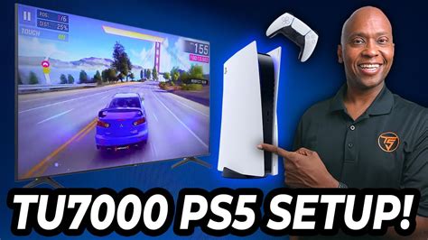 How To Setup A Ps5 On A Samsung Tu7000 Television Youtube