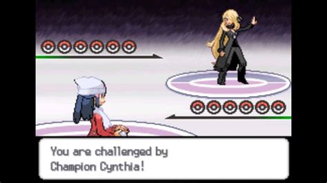 Touhoumon Lunatic Platinum Champion Cynthia Battle Rematch Youtube