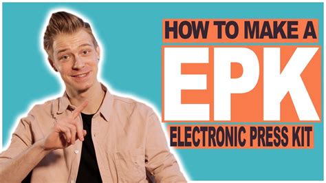 How To Make An Epk Electronic Press Kit Tutorial And Why You Need One