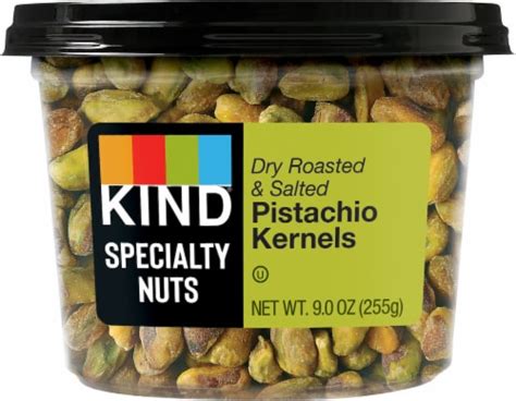 KIND Dry Roasted & Salted Pistachio Kernels, 9 oz - Kroger