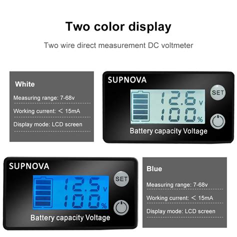 Battery Capacity Indicator Dc V V Electricalwall