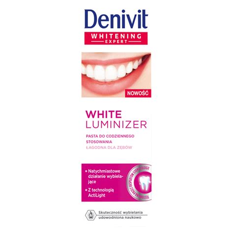 Denivit White Luminizer Pasta Do Codziennego Stosowania 50 Ml Online