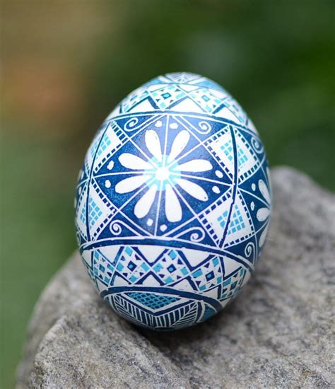 Blue Easter Egg