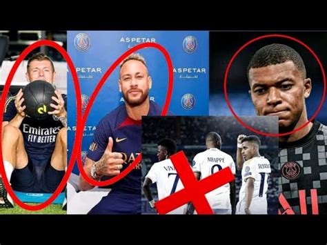 Mauvaise Nouvelle Pour Real Madrid Mbappe Parti Pour Rester Neymar Jr