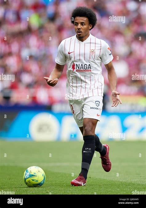 Jules Kounde Of Sevilla Fc During The La Liga Match Between Atletico De