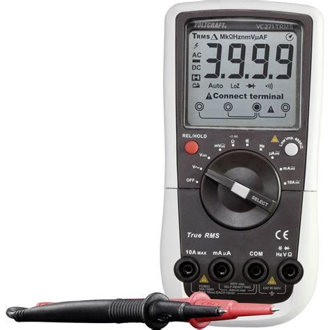 Vc Voltcraft Digital Multimeter Cat Iii Sos Electronic