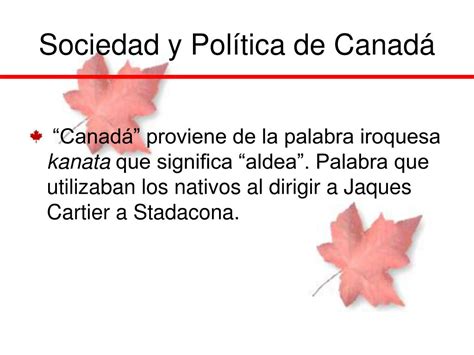 Ppt Sociedad Y Politica De Canada Powerpoint Presentation Free