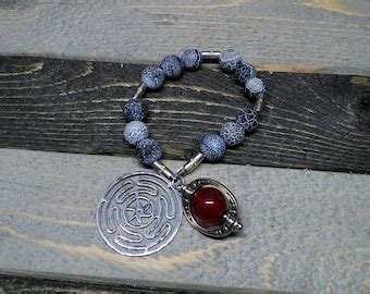 Pagan Hecate Prayer Beads Meditation Beads Witches Ladder Nine Bead