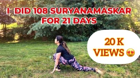 This Is How I Did Surya Namaskars For Days Surya Namaskar