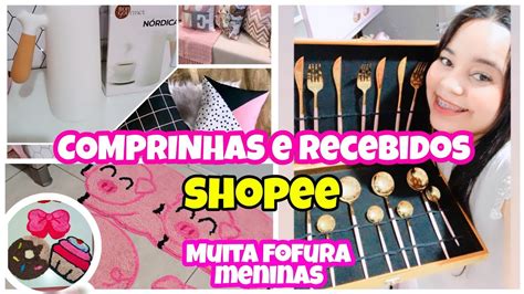 Comprinhas Fofas Na Shopee Recebidos Lindos 🛍️muitas Comprinhas Youtube