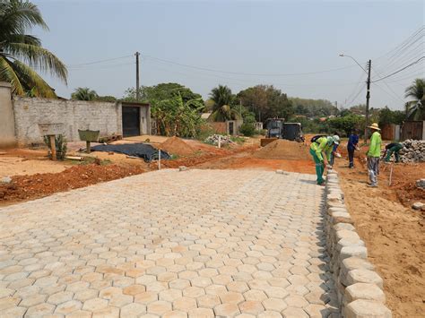 Prefeitura Pavimenta Trecho Da Rua Manfredo Barata Prefeitura Pavimenta