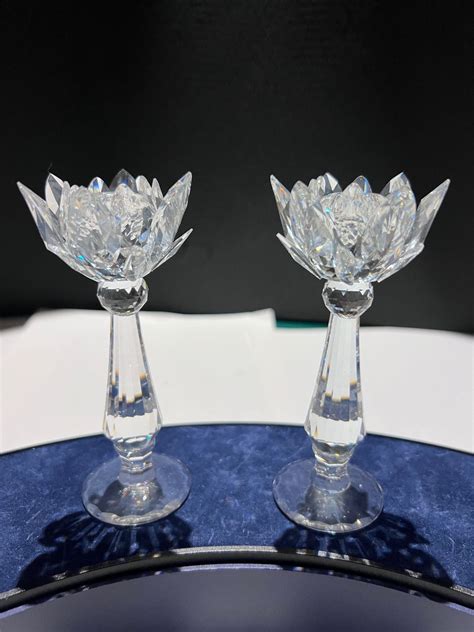 Swarovski Crystal 7600nr126 Candle Holders Sell My Stuff Canada Canada S Content And Estate