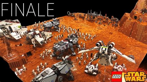 Building Geonosis In Lego The Finale Youtube