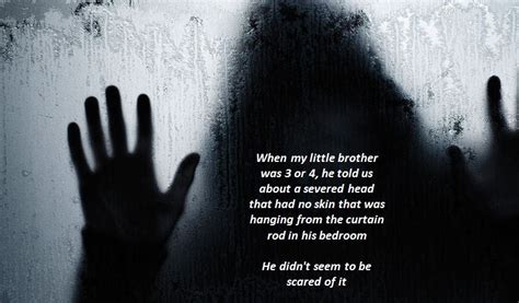 21 Creepy Things People Heard Kids Say Creepy Gallery Ebaums World