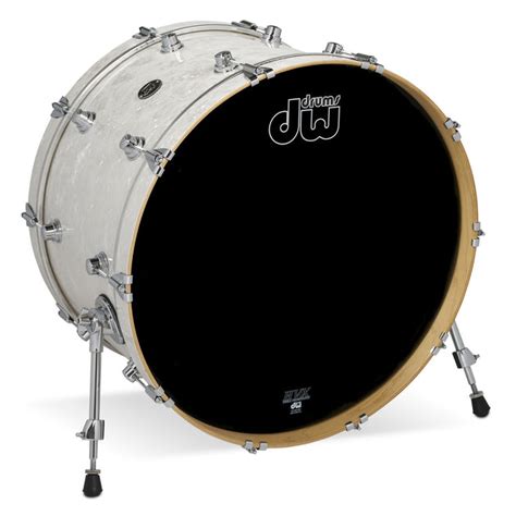 Dw Performance Series Bass Drum 14x24 Finish Ply White Marine Music City Canada