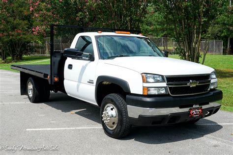 2007 Chevrolet Silverado 3500 Flatbed Duramax 66l 46k Miles Allison