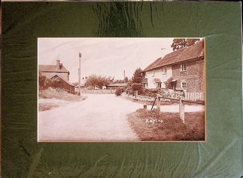 Pond Cottages And The Five Bells Public House Ropley History