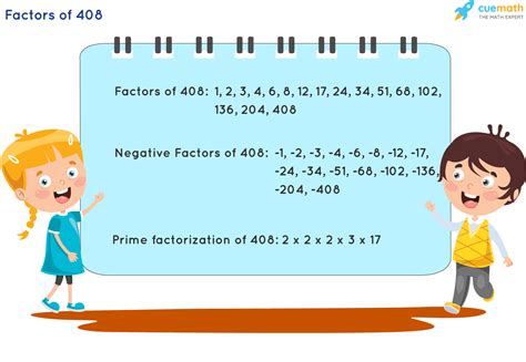 Factors Of 408 Find Prime Factorizationfactors Of 408