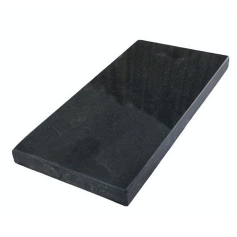 Full Body Polished Black Vitrified Floor Tiles Size 1x2 Feet 300x600