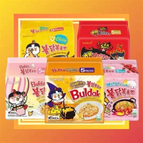 Korea Samyang Hot Chicken Ramen HALAL 韩国三养辣火鸡面系列 g g Whole Pack Lazada