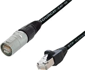 Cable Flexible Blindado Cat E Van Damme Neutrik Ethercon A Rj Cm