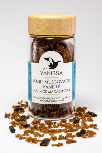 Sucre Muscovado Vanillé Ile Maurice Madagascar Sevellia