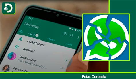 Caída global de WhatsApp usuarios reportaron fallas en la aplicación