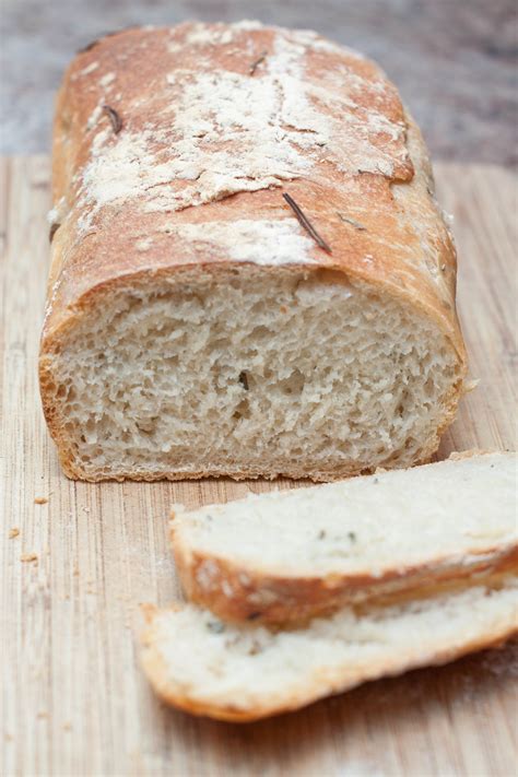 No Knead Rosemary Garlic Bread Served From Scratch