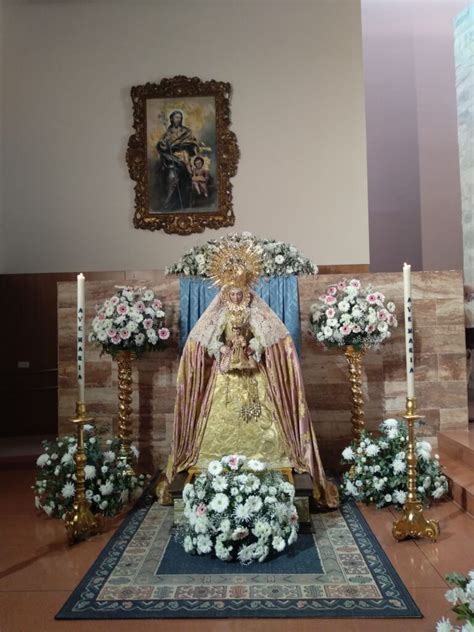 Ntra Sra De Los Ángeles Visitó Nuestro Templo Para Fortalecer Los