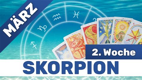 Skorpion KW 10 4 März 10 März 24 Einfach du selbst sein Tarot