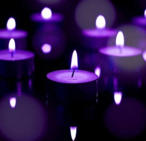 Purple Candles Moments Relax Beauty Light HD Wallpaper Peakpx