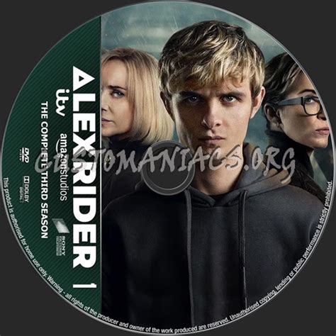 Alex Rider Season 3 Dvd Label Dvd Covers And Labels By Customaniacs Id