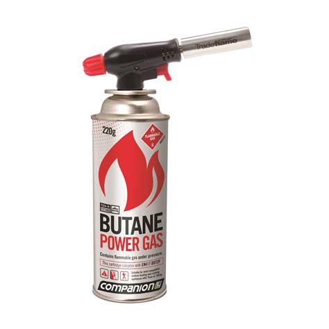 Tradeflame 220g Butane Power Gas Heating Torch Bunnings Warehouse