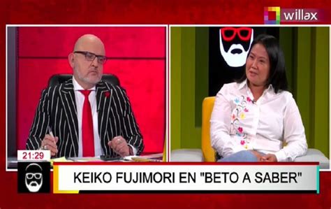 Keiko Fujimori sobre debate con Pedro Castillo El JNE retrocedió y se