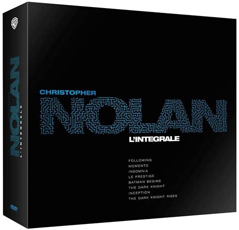 Coffret Christopher Nolan Amazon De Bale Christian Pearce Guy