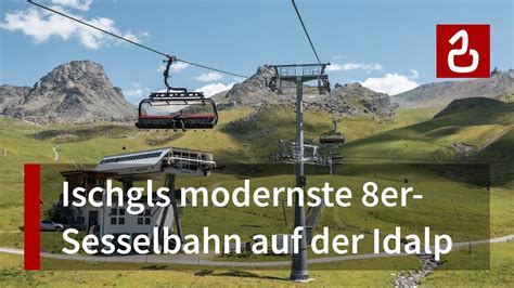 Sesselbahn Flimjoch Hochleistungsanlage Von Doppelmayr Auf Der Idalp