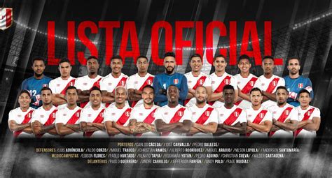 Selecci N Peruana Paolo Guerrero Lidera La Lista Oficial De Per Para