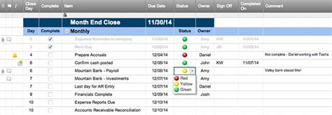 financial month  template smartsheet