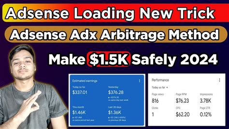 Adsense Adx Loading New Trick 2024 Adsense Loading Trick Adsense