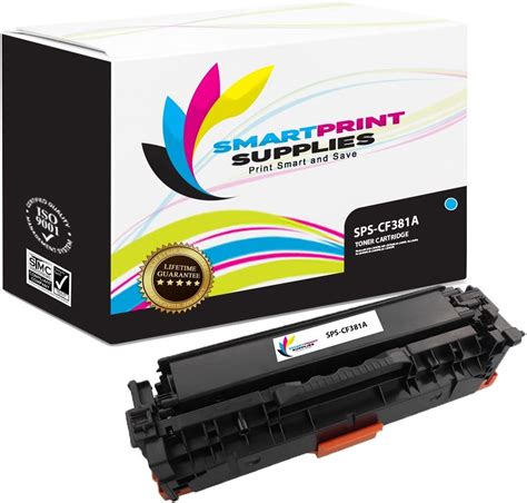 Smart Print Supplies Compatible 312a Cf381a Cyan Toner Cartridge Replacement For Hp