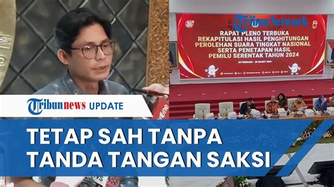 Ganjar Mahfud Kalah Buat Saksi Ogah Tanda Tangan Rekapitulasi Kpu