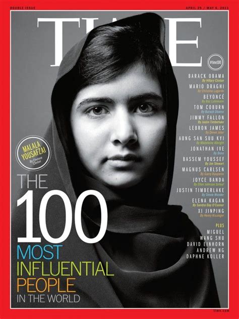 Malala Yousafzai Dentro De Las Personas M S Influyentes En La