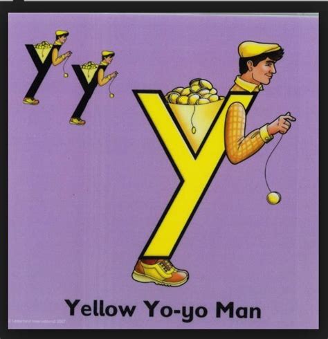 Letter Land To The Rescue With Yellow Yo Yo Man Lettering Alphabet