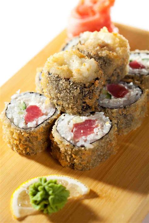 Chicken Tempura Roll Recipe Bluntcook