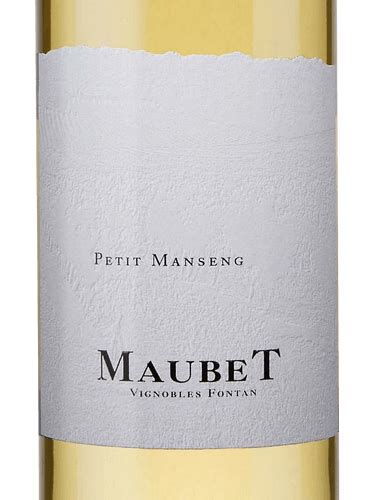 Vignobles Fontan Domaine De Maubet Petit Manseng Vivino United States