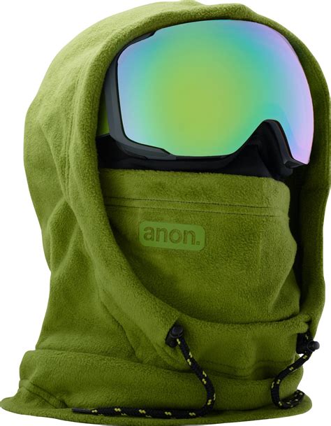 Men S Anon Mfi Fleece Helmet Hood Burton Snowboards Skier Helmet Hood