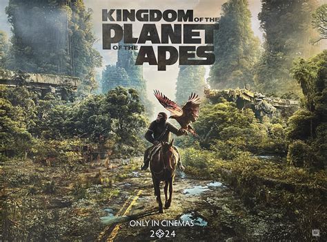 Kingdom of the Planet of the Apes 2024 UK Quad Movie Poster - BHP ...