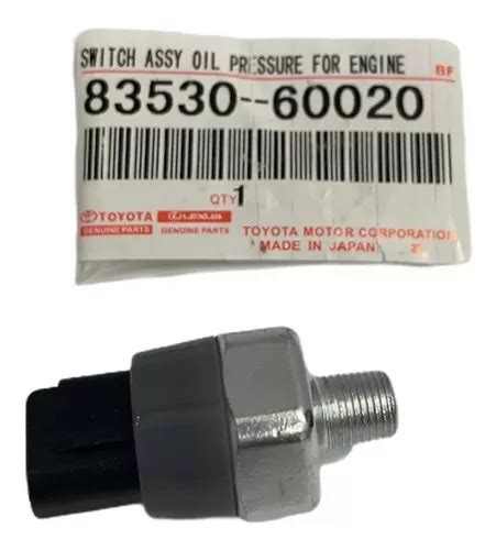 Valvula Sensor Presion Aceite Toyota Yaris Meru Prado Hilux Mercadolibre