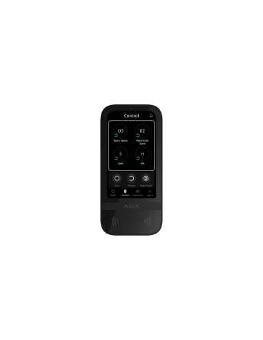 AJAX Black Wireless Keypad Touch Screen Network Computer Wireless